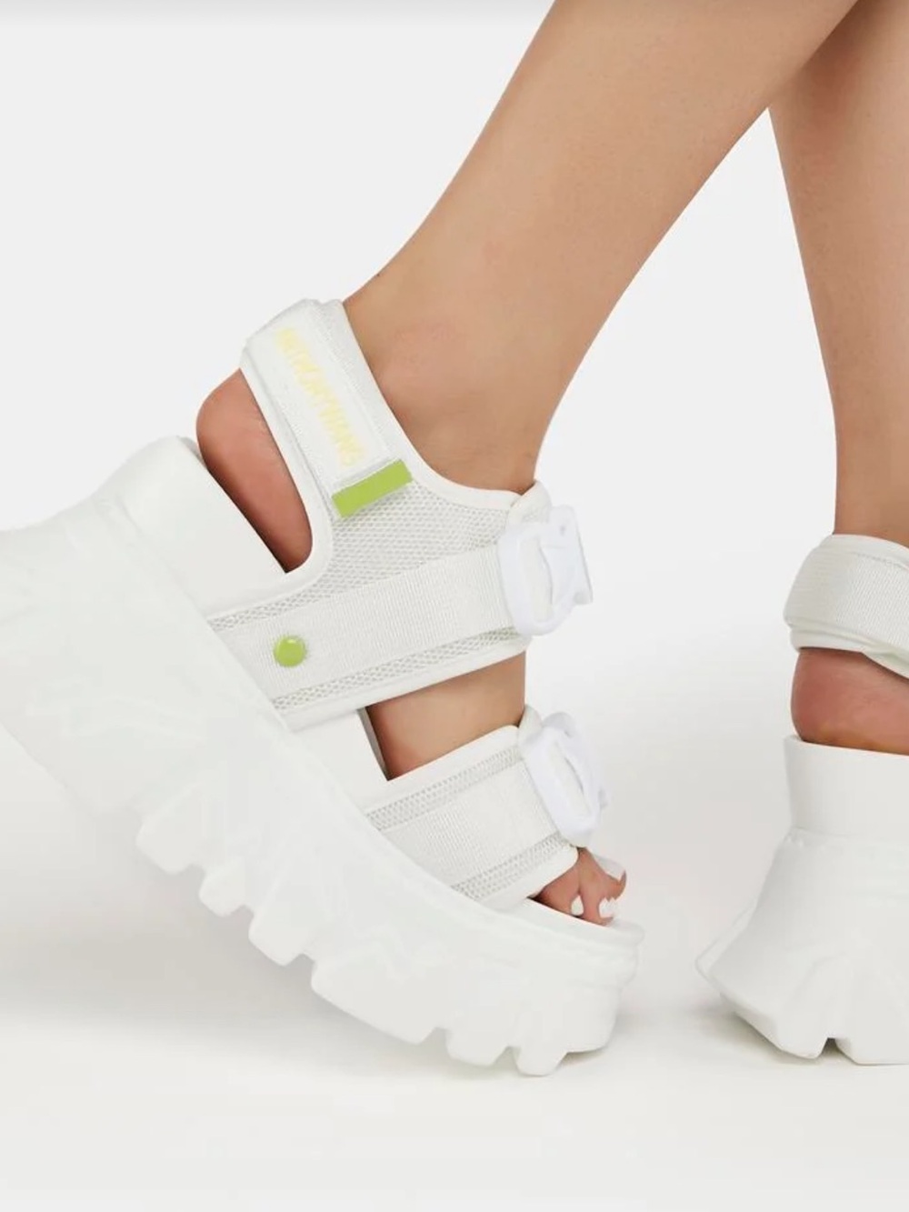 Anthony Wang Goose Berry-03 Platform Sandals Size 8 Dolls Kill Chunky Cosplay
